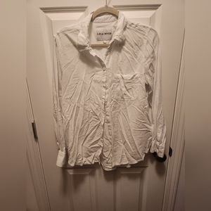Lola River white button up shirt